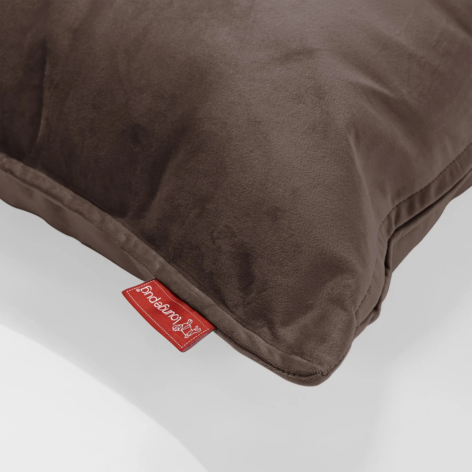 Rectangular Throw Pillow Cover 35 x 50cm - Velvet Espresso